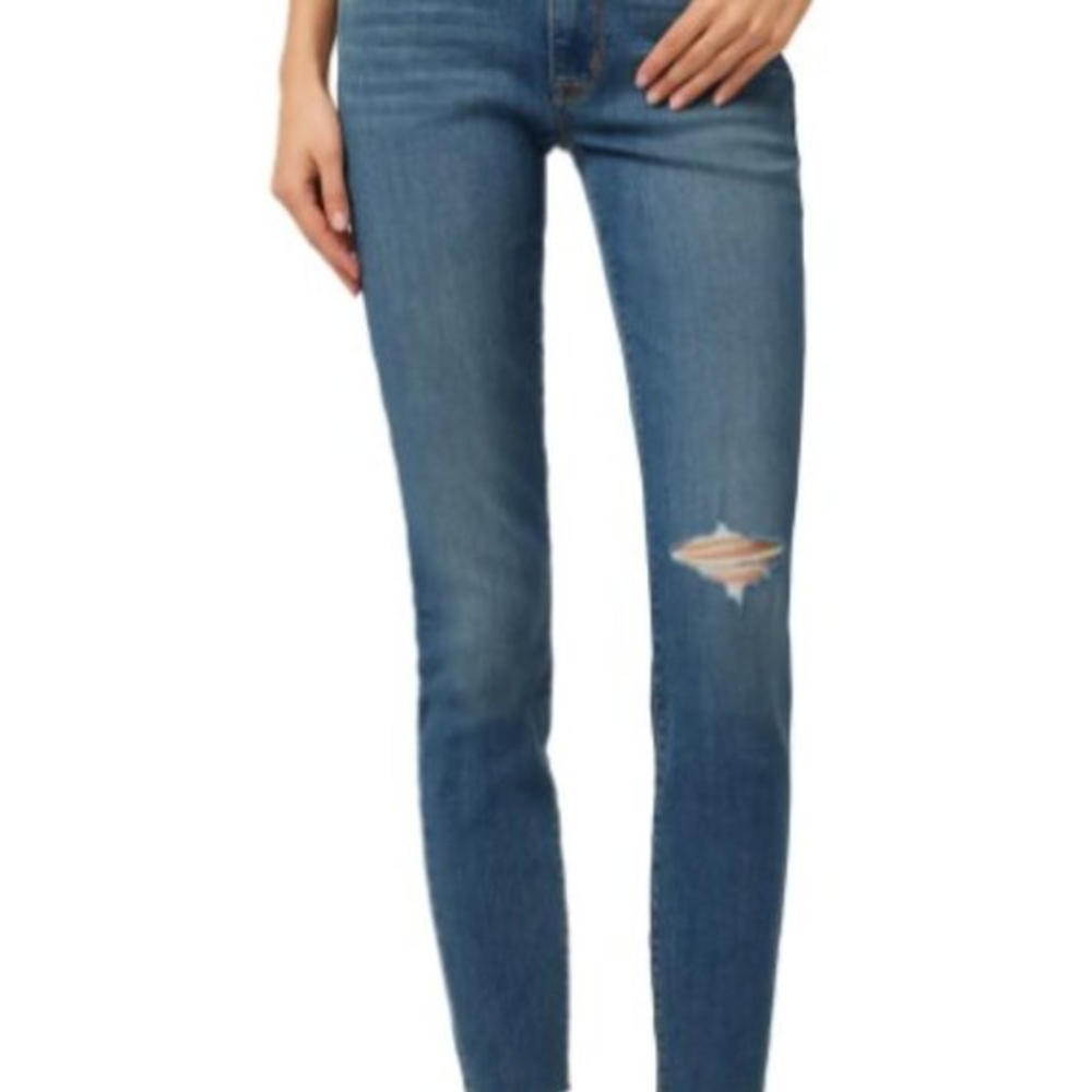 Hudson Women's Collin Midrise Skinny Ankle Jeans - NWT - Size 29